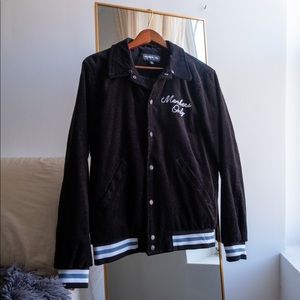 Member’s Only Black Corduroy Jacket - Small